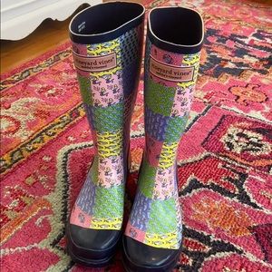 vineyard vines rain boots